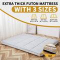 Matelas futon japonais à enrouler avec sac de rangement