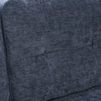 Canapé modulaire d'intérieur trois places simple et élégant