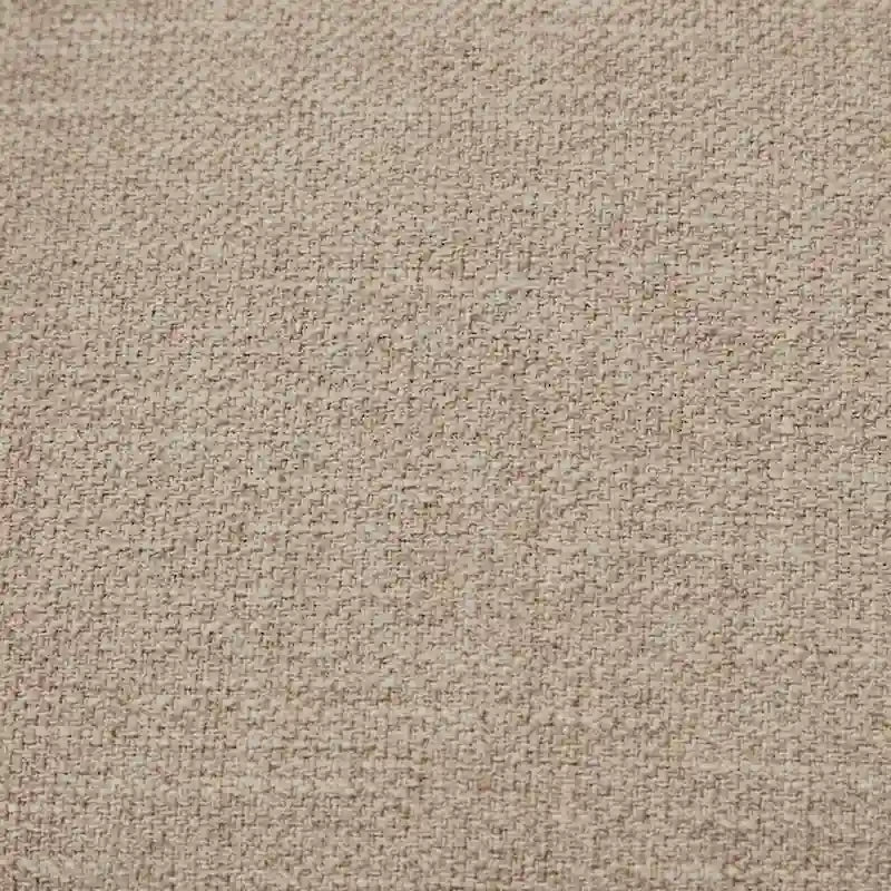 Lot de 2 fauteuils rembourrés avec boutons touffetés et oreiller lombaire beige/gris/bleu clair