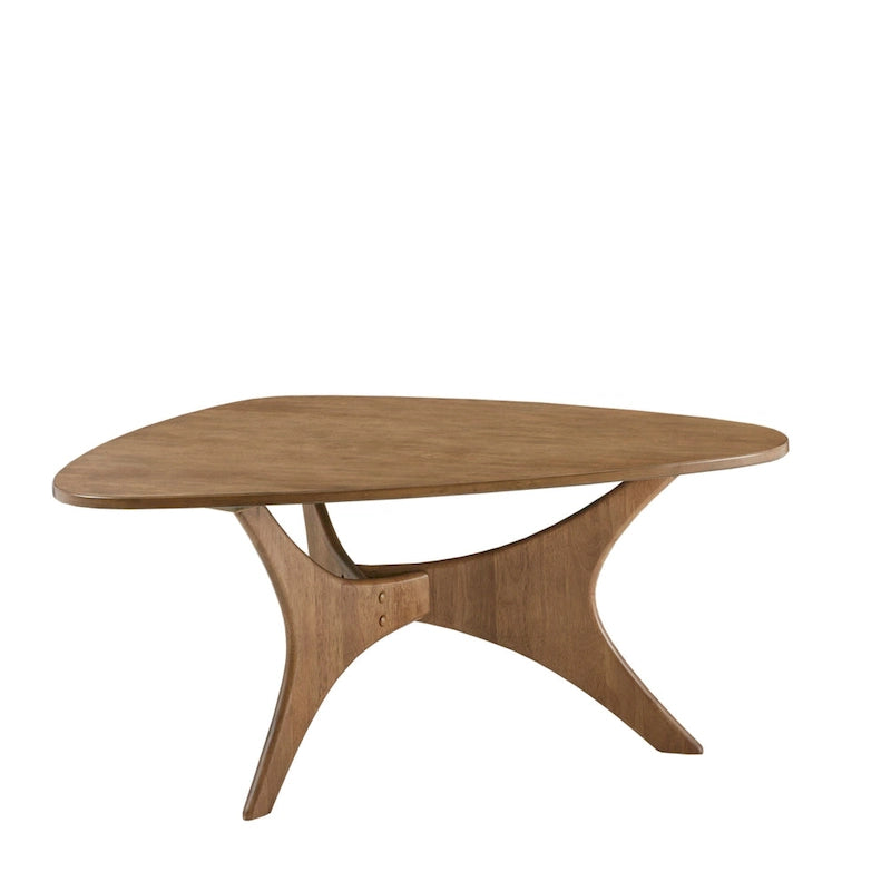 Table basse triangulaire en bois