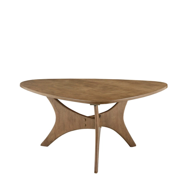 Table basse triangulaire en bois