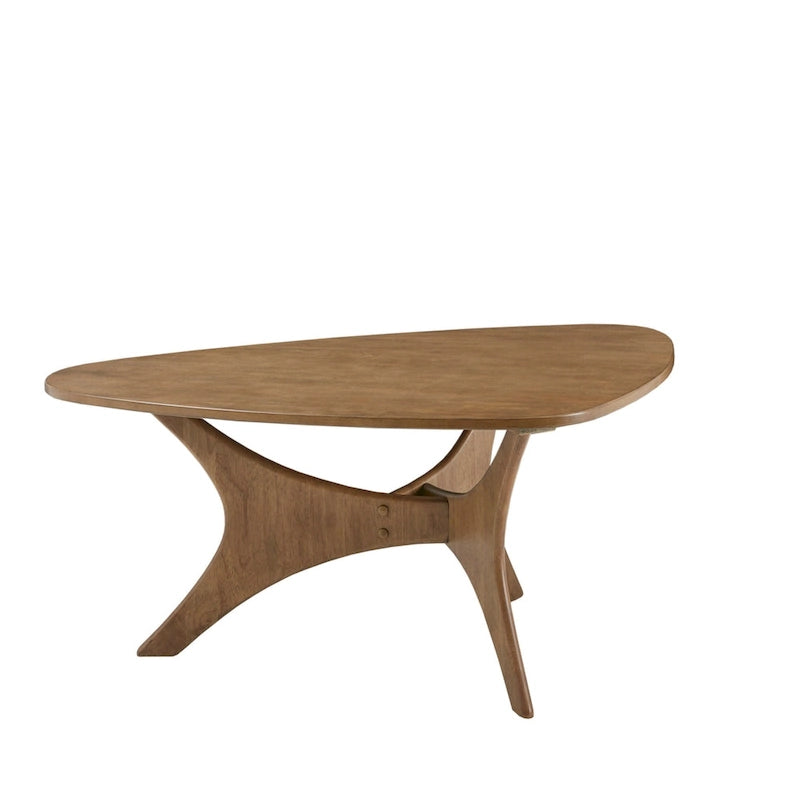 Table basse triangulaire en bois