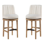 Tabouret de bar pivotant - Lot de 2