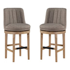 Tabouret de bar pivotant - Lot de 2
