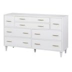 Commode Mid-Century Moderne à 8 tiroirs