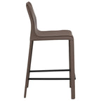 Tabouret de comptoir en cuir moderne
