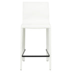 Tabouret de comptoir en cuir moderne