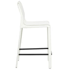 Tabouret de comptoir en cuir moderne