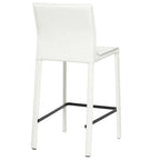 Tabouret de comptoir en cuir moderne