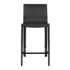 Tabouret de comptoir en cuir moderne