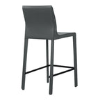 Tabouret de comptoir en cuir moderne
