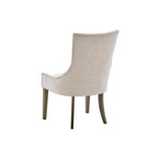 Chaises de salle à manger ultra rembourrées avec pieds en bois (lot de 2)