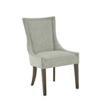 Chaises de salle à manger ultra rembourrées avec pieds en bois (lot de 2)
