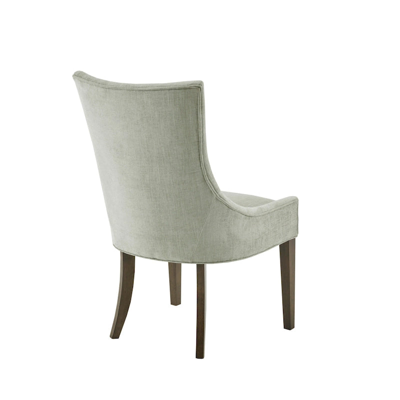 Chaises de salle à manger ultra rembourrées avec pieds en bois (lot de 2)