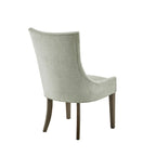 Chaises de salle à manger ultra rembourrées avec pieds en bois (lot de 2)