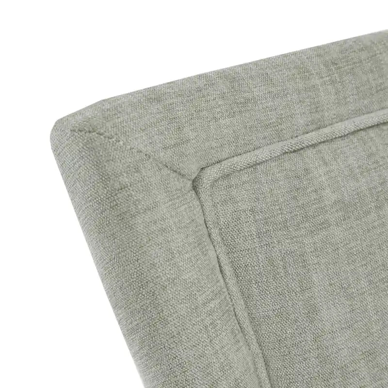 Chaises de salle à manger ultra rembourrées avec pieds en bois (lot de 2)