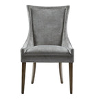 Chaises de salle à manger ultra rembourrées avec pieds en bois (lot de 2)