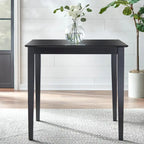 Ensemble table et chaises 5 pièces hauteur comptoir à dossier en X
