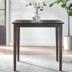Ensemble table et chaises 5 pièces hauteur comptoir à dossier en X