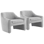 Fauteuil d'appoint moderne surdimensionné