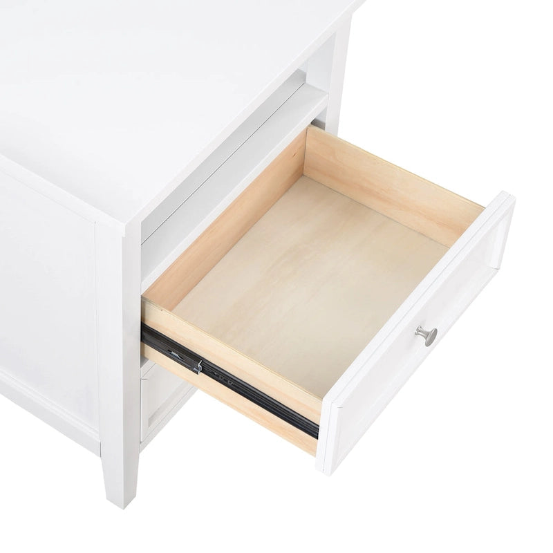 Table de chevet 2 tiroirs