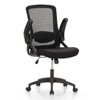 Chaise de bureau ergonomique en maille avec dossier haut, fauteuil de bureau pivotant à 360°