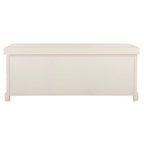 Banc de rangement gris/blanc - 47 x 16.1 x 19.9