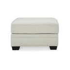 Pouf d'appoint surdimensionné Huntsworth gris