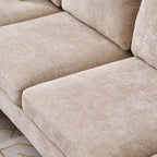 Canapé d'angle en U 4 places pour l'intérieur