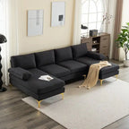 Canapé d'angle en U 4 places pour l'intérieur
