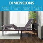 Table de chevet Mendolla en bois de transition à 2 tiroirs avec étagère