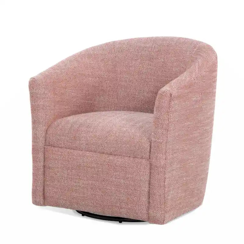 Fauteuil baril pivotant en polyester Sea Oat
