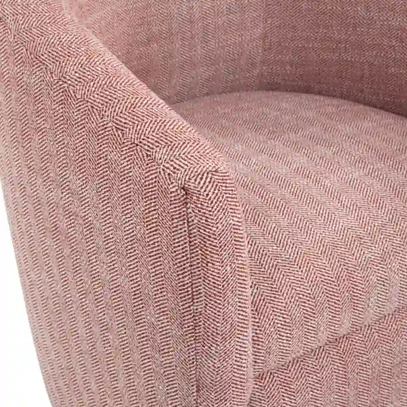 Fauteuil baril pivotant en polyester Sea Oat
