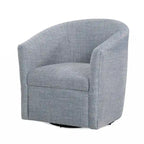 Fauteuil baril pivotant en polyester Sea Oat