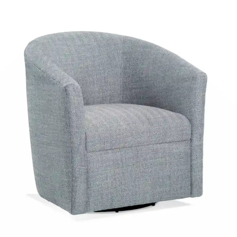 Fauteuil baril pivotant en polyester Sea Oat