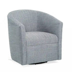 Fauteuil baril pivotant en polyester Sea Oat