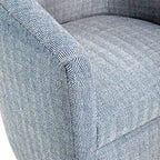 Fauteuil baril pivotant en polyester Sea Oat