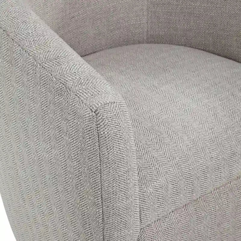 Fauteuil baril pivotant en polyester Sea Oat
