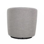 Fauteuil baril pivotant en polyester Sea Oat