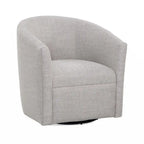 Fauteuil baril pivotant en polyester Sea Oat
