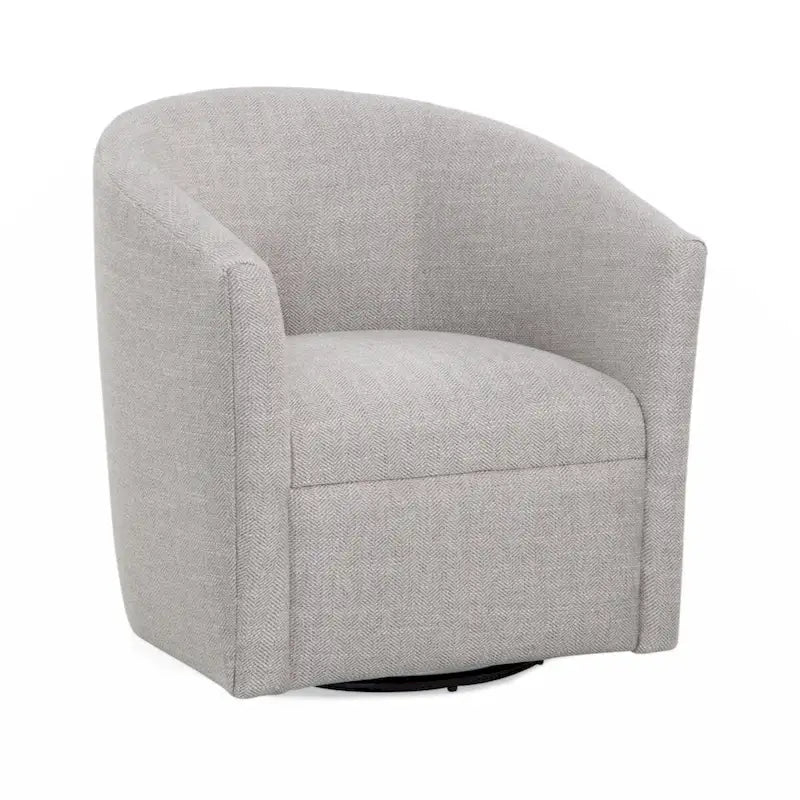 Fauteuil baril pivotant en polyester Sea Oat
