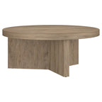 Table basse ronde de 91 cm de diamètre - 91 cm de diamètre