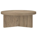 Table basse ronde de 91 cm de diamètre - 91 cm de diamètre